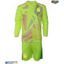 Otroški Nogometni dresi Mehika Vratar Gostujoči Copa America 2024 Dolgi Rokav (+ Kratke hlače)